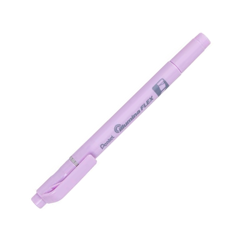 Bút Dạ Quang 2 Đầu Pastel Pentel-SLW11P-V - Pastel Violet - Tím