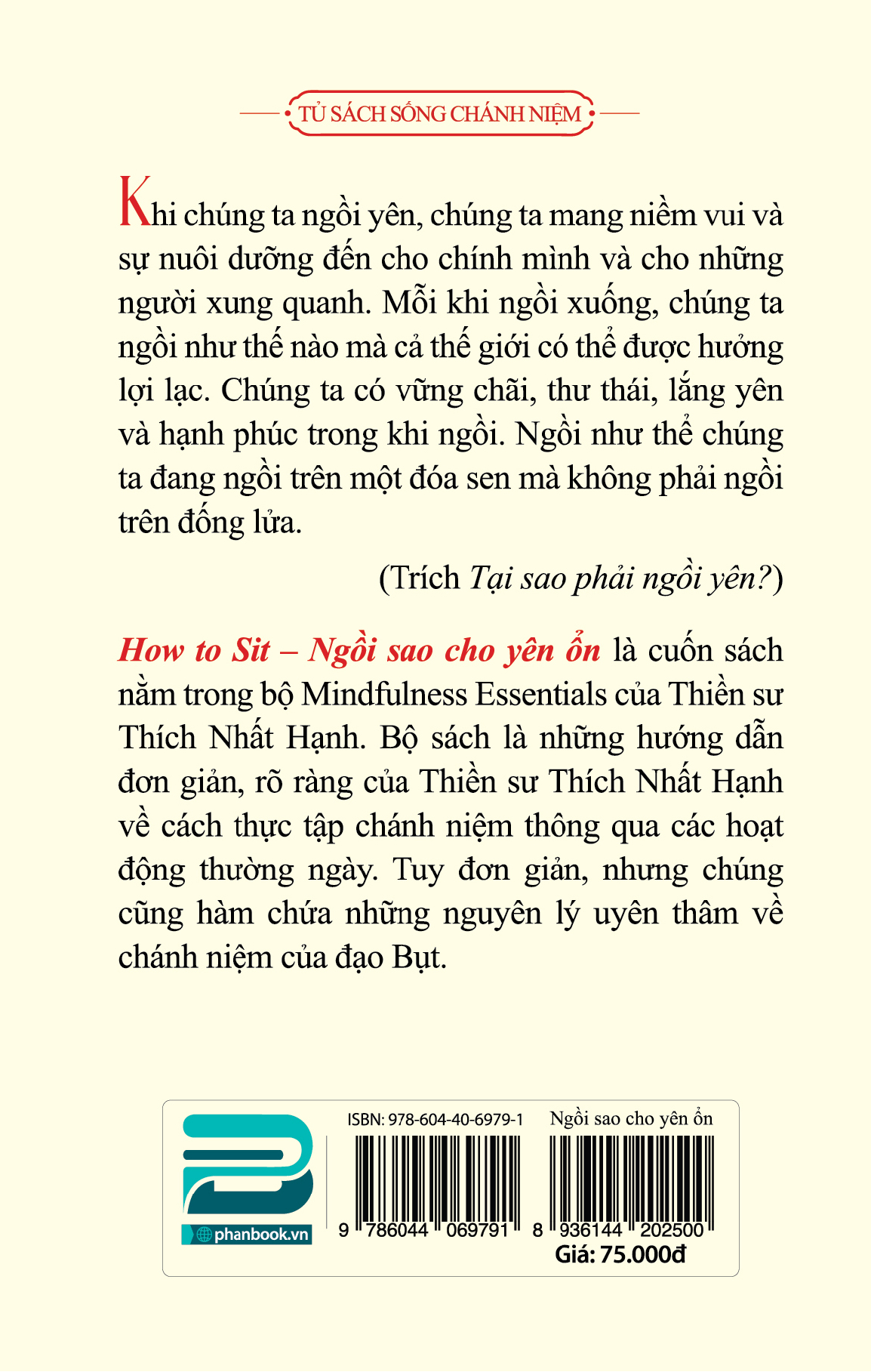 How To Sit - Ngồi Sao Cho Yên Ổn (Sách Bỏ Túi)