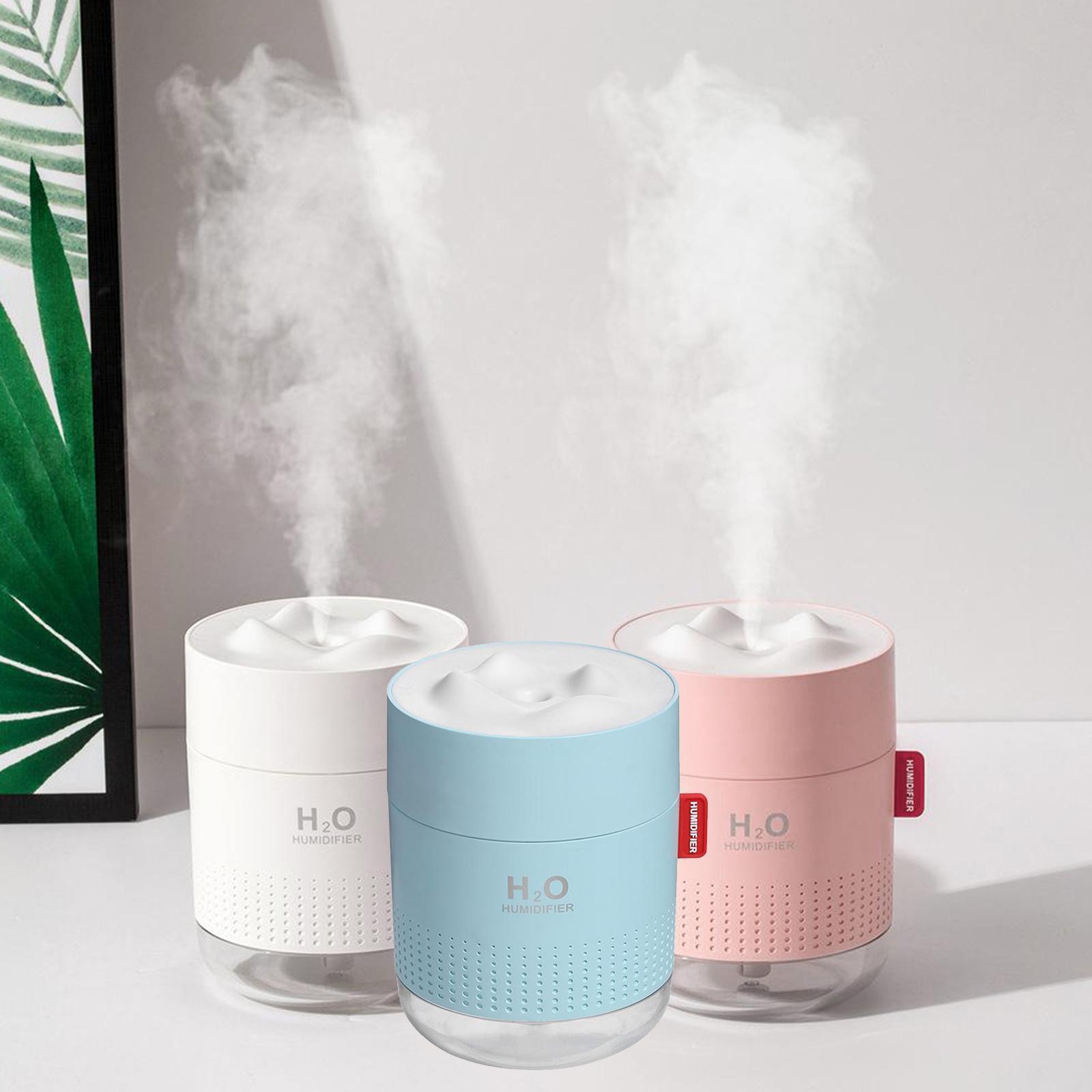 450ml USB LED Mini Car Home Humidifier Aroma Diffuser Mist Purifier