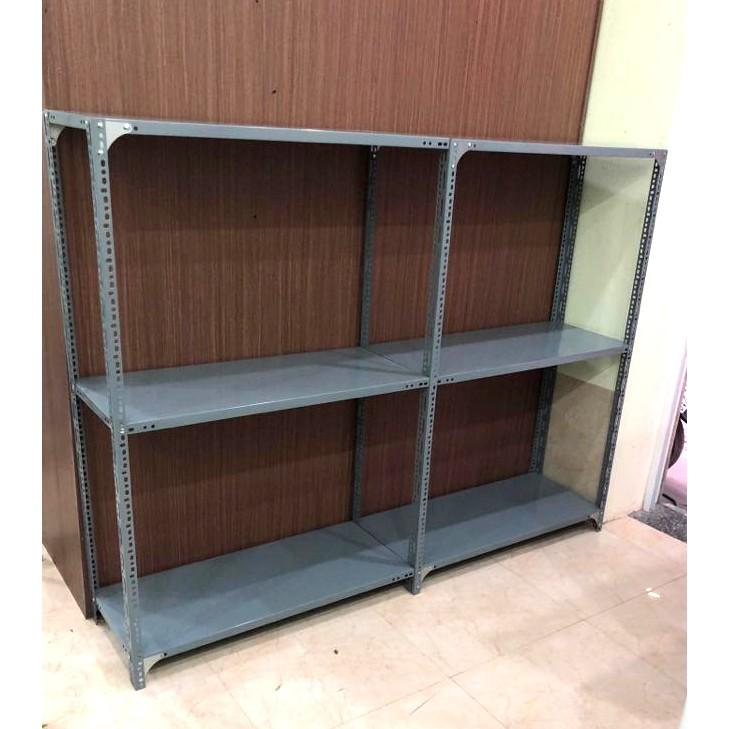 Kệ sắt v lỗ đa năng 3 tầng dài 0,8m x rộng 0,4m x cao 1m