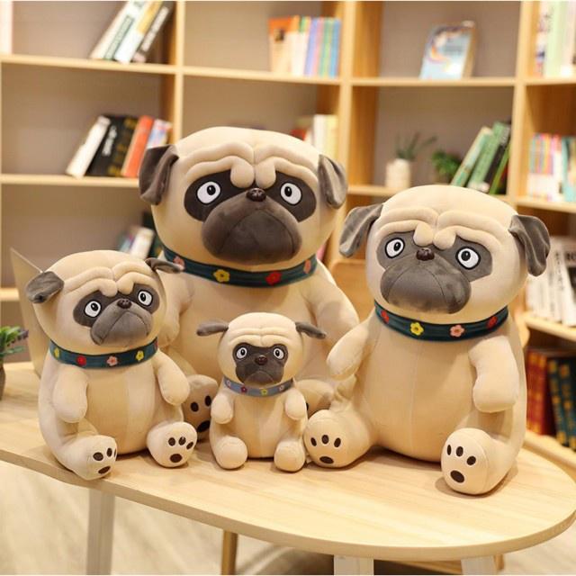 Gấu Bông Chó Pug Nhồi Bông Mặt Xệ Siêu Đáng Yêu