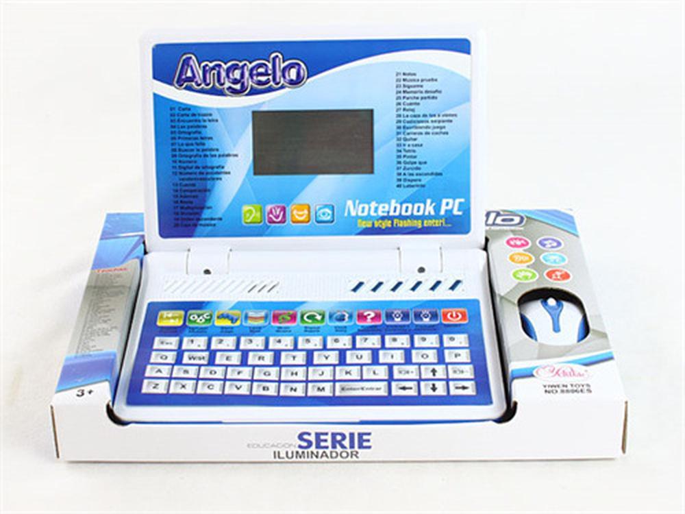 Giá thấp nhất máy giáo dục sớm tiếng Anh cho trẻ em mới giáo dục song ngữ màn hình LCD máy tính nhỏ máy tính tiếng Anh cho bé