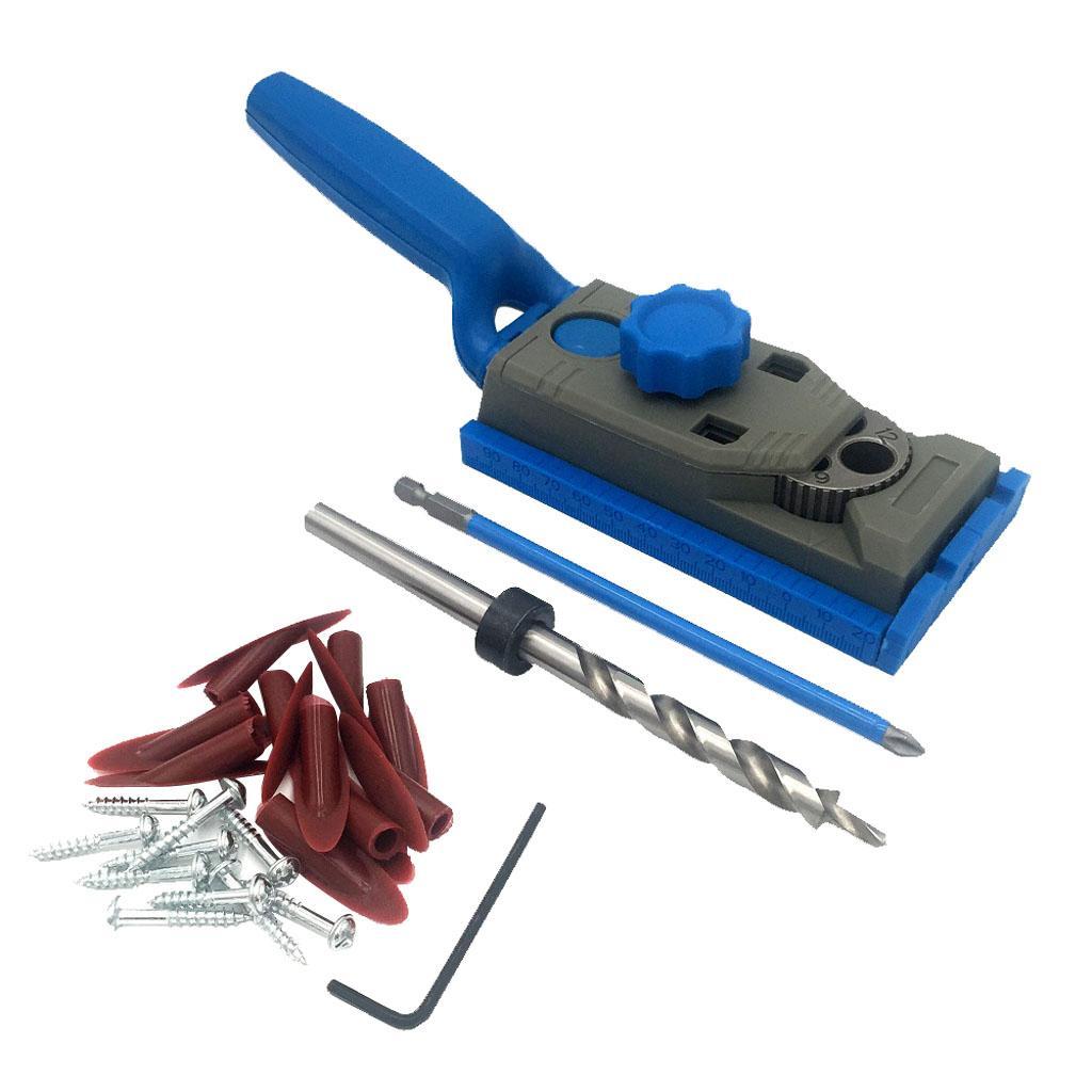 Mini Drill  Hole Jig Woodworking  Portable Drilling Bit