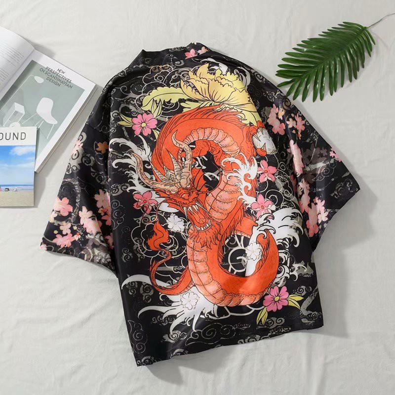 Áo Sơ Mi Tay Ngắn In Hình Cá Tính Cho Nam