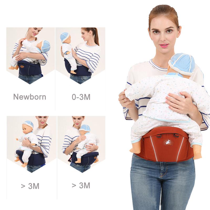 Em Bé Eo Phân Xe Tập Đi Cho Bé Sling Giữ Dây Lưng Ba Lô Hipseat Đai Trẻ Em Trẻ Sơ Sinh Hông Ghế Bé Sơ Sinh Banquette