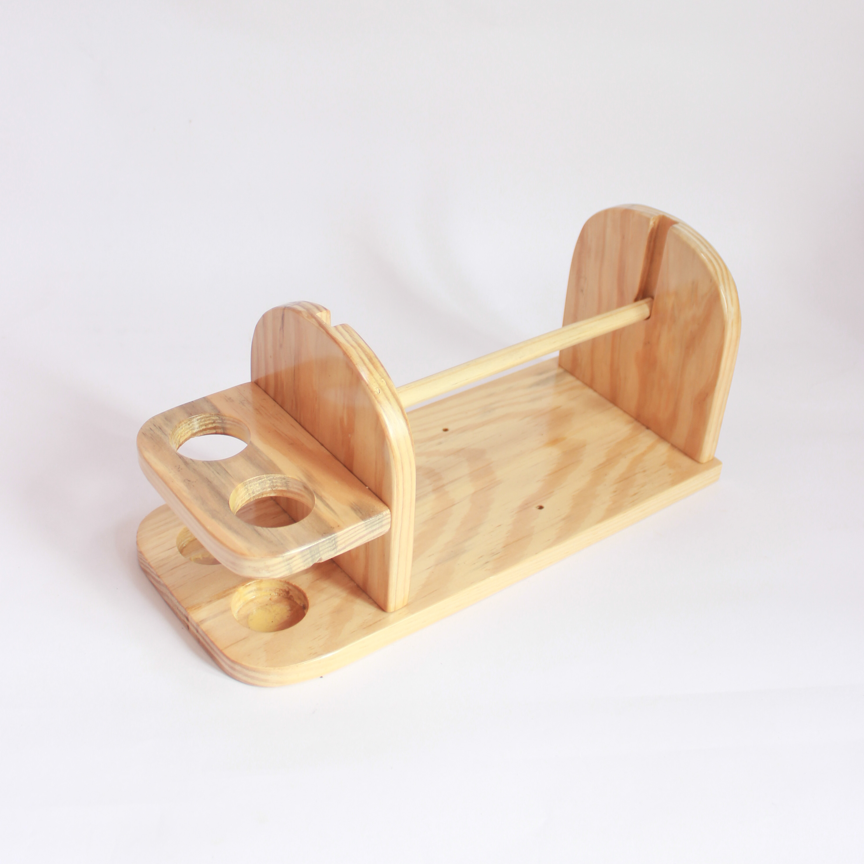 Giá đỡ len sợi đan móc bằng gỗ cỡ lớn chất lượng cao - Màu gỗ pơ-mu