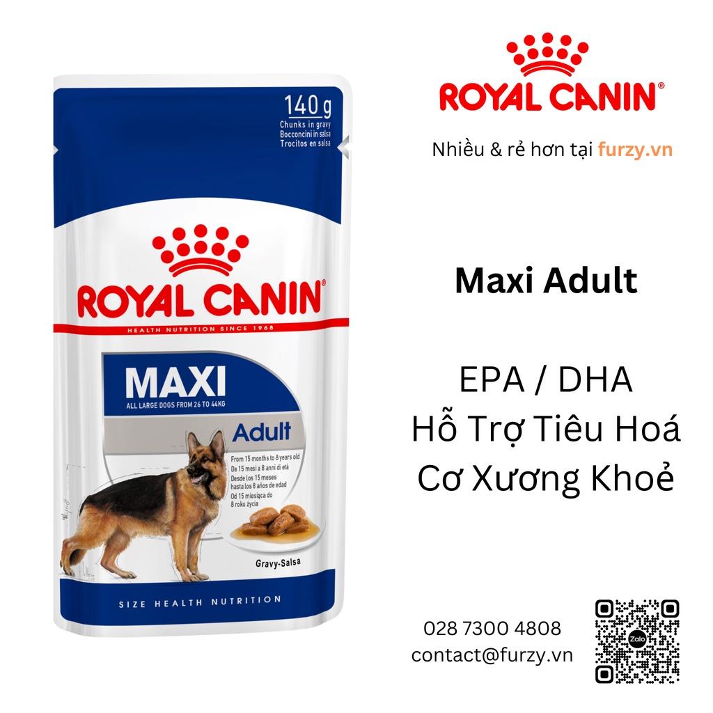Royal Canin Thức Ăn Ướt Cho Chó Trưởng Thành Giống Lớn Maxi Adult in Gravy