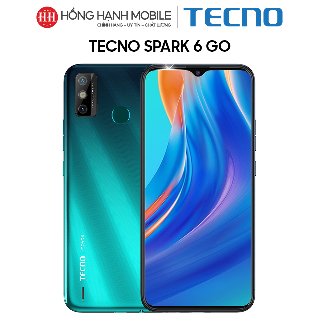 Hình ảnh Điện Thoại Tecno Spark 6 Go 4GB/64GB - Hàng Chính Hãng