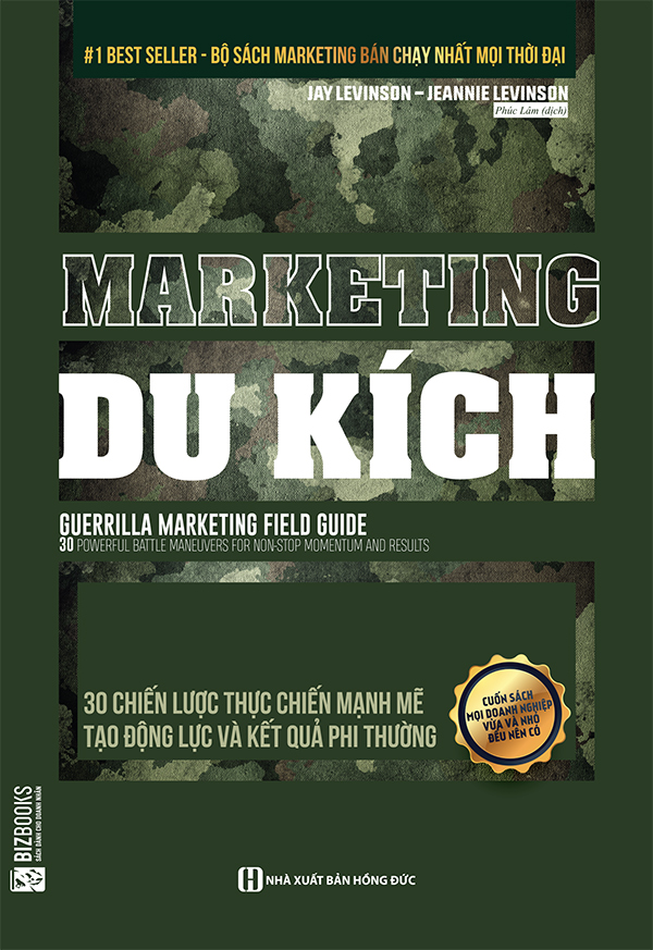 Bộ đôi 2 cuốn sách Marketing du kích bất bại KZ : Marketing Du Kích Truyền Thông Xã Hội và Marketing du kích - 30 chiến lược thực chiến mạnh mẽ tạo động lực và kết quả phi thường