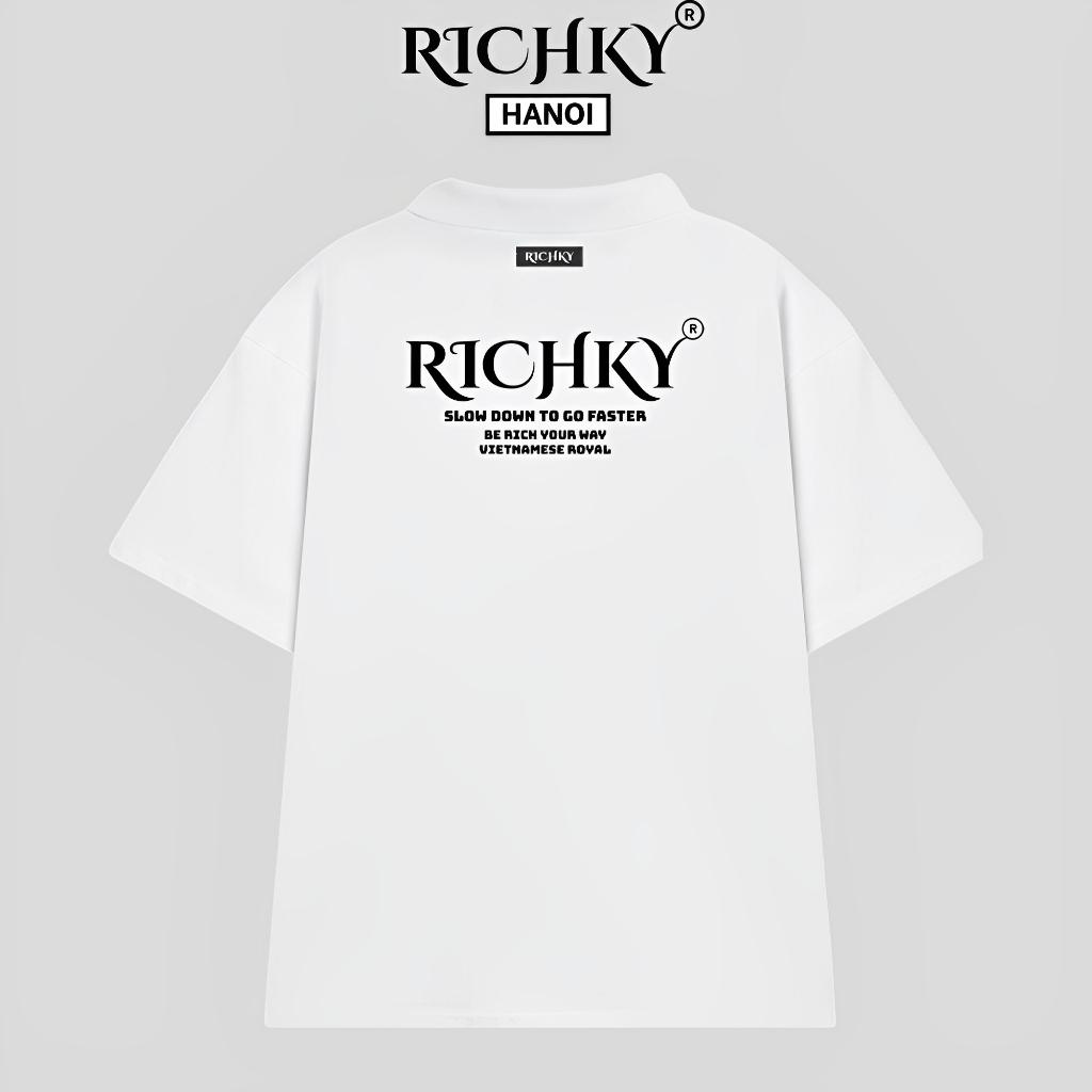 Áo Polo Local Brand Unisex Richky Be Rich Your Way Polo – RKO1