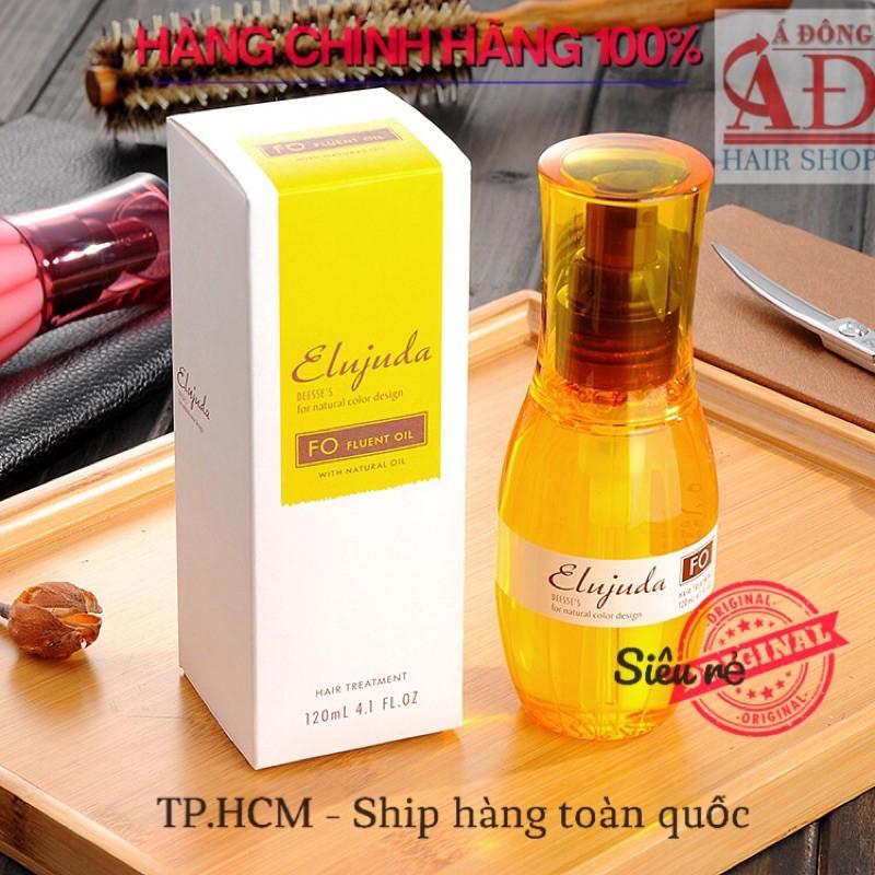 [+Tặng mũ trùm][Japan] Tinh dầu dưỡng tóc Elujuda MILBON FO MO dưỡng tóc Mảnh - Dày 120ml