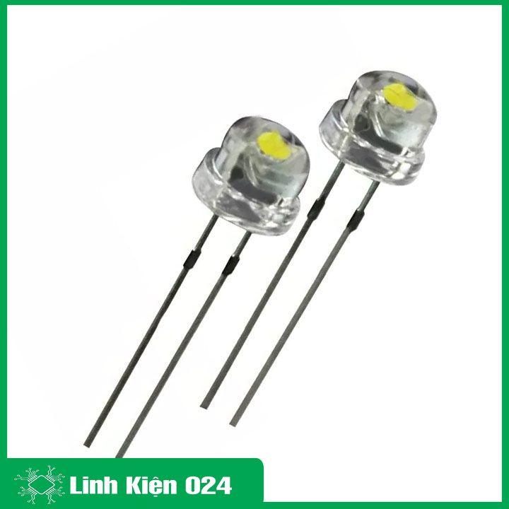 Đèn led lùn siêu sáng đường kính 5mm gói 10 con làm biển quảng cáo trang trí, led cube