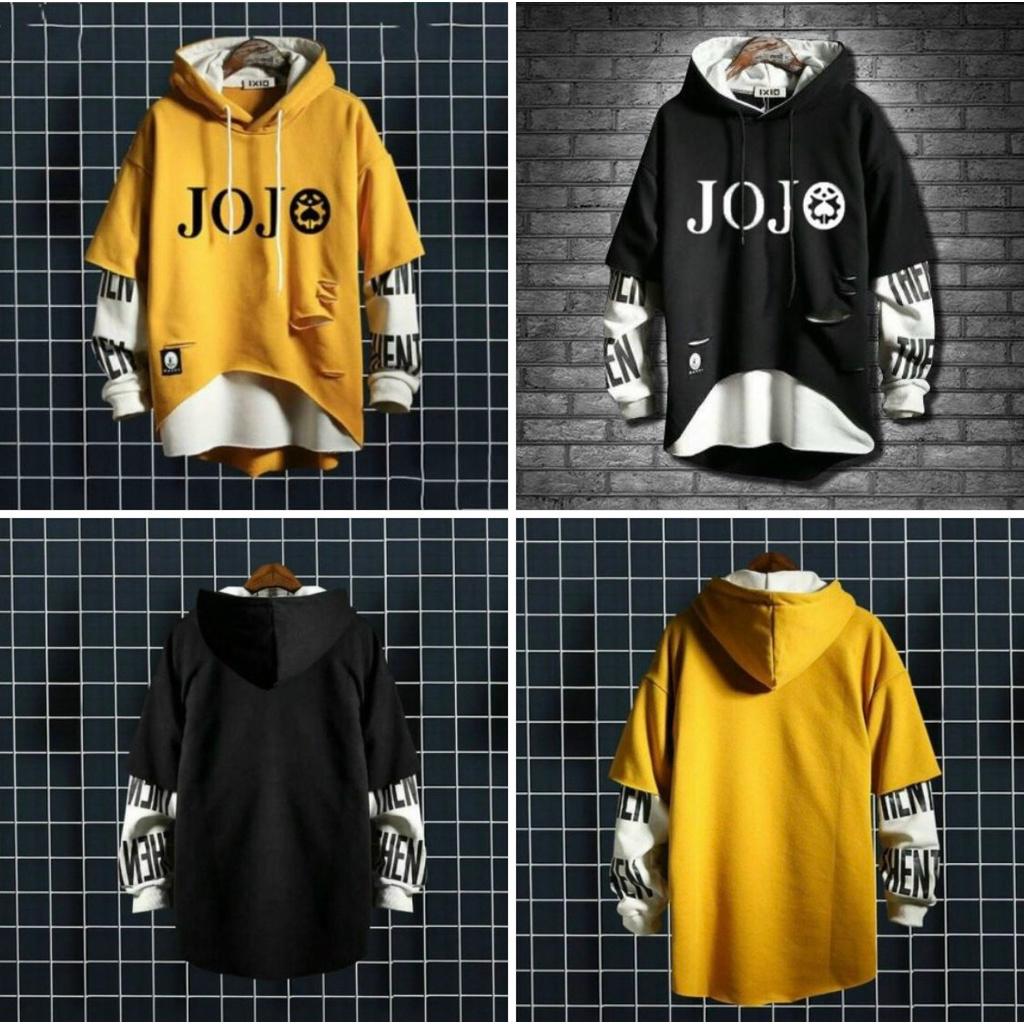 Áo Hoodie Nón Chui Trùm Đầu Nữ Nam Unisex Chất Vải Nỉ Poly Jojo,  áo hooodie nam , áo hoodie nữ , áo hoodie cặp đôi, áo khoác hoodie form rộng vải pe chống nắng chống lạnh tốt