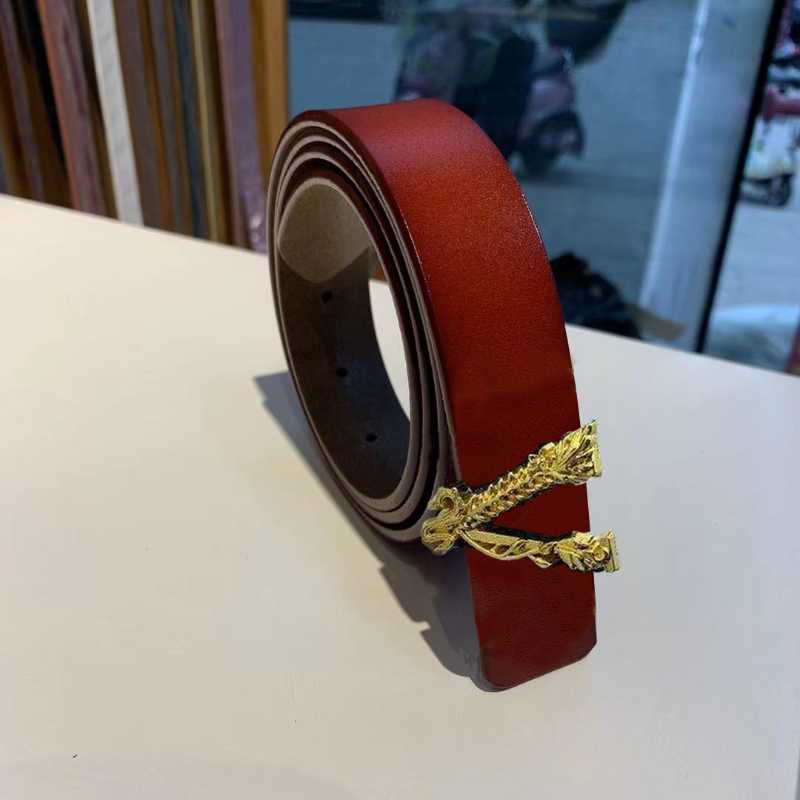 Enron Cao Chất Lượng Thắt Lưng Thời Trang Nữ Thiết Kế Giải Trí Thắt Lưng Da Bò Da Chính Hãng Thương Hiệu Thắt Lưng Nữ Trơn Khóa eo