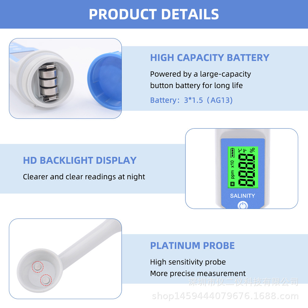 Bút Đo Độ Mặn Cầm Tay S-200