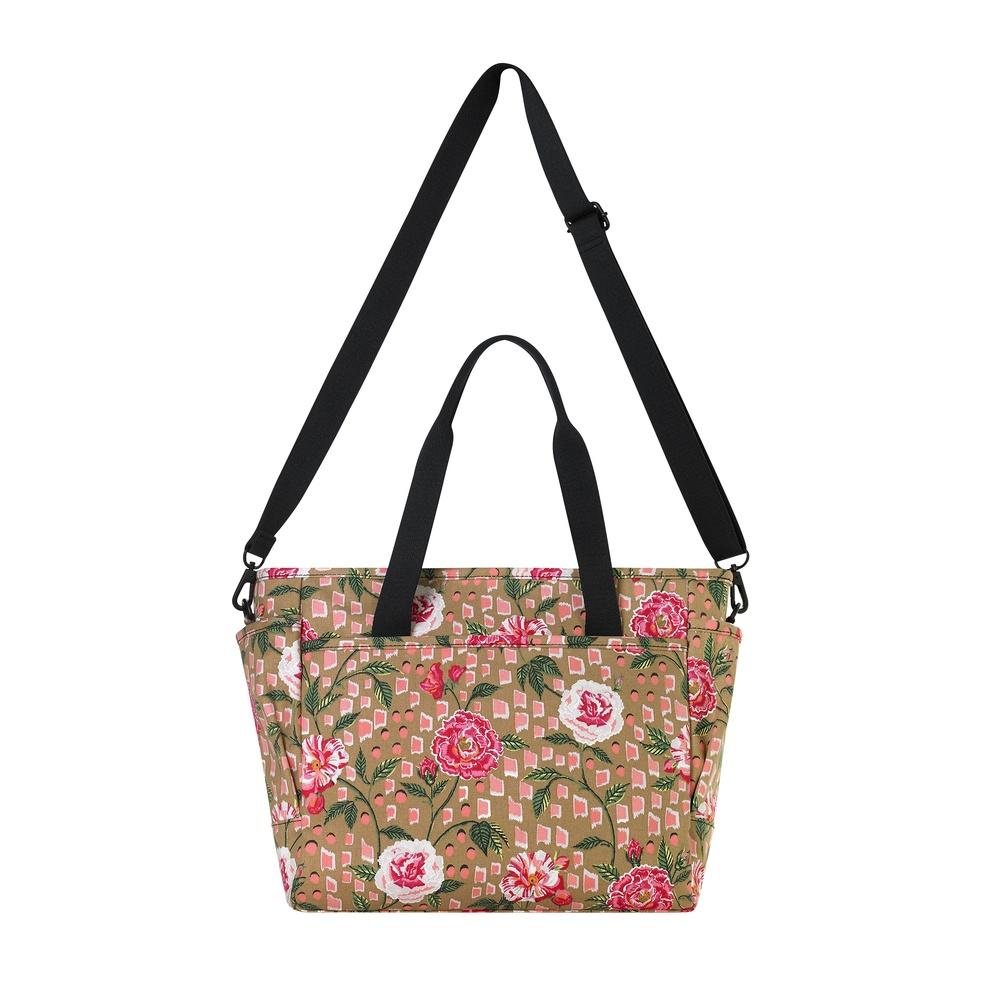 Cath Kidston - Túi đi làm/ du lịch/The Little Tripper - Tea Rose - Camel -1041095