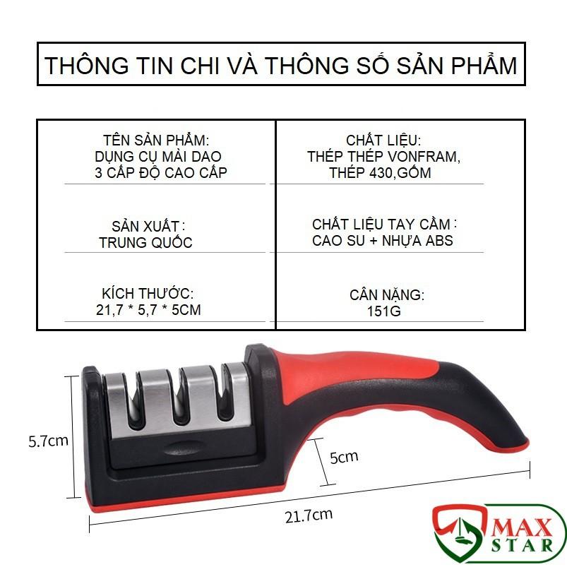 Dụng cụ mài dao nhật 3 rãnh mini siêu sắc bén cao cấp Mài dao nhật