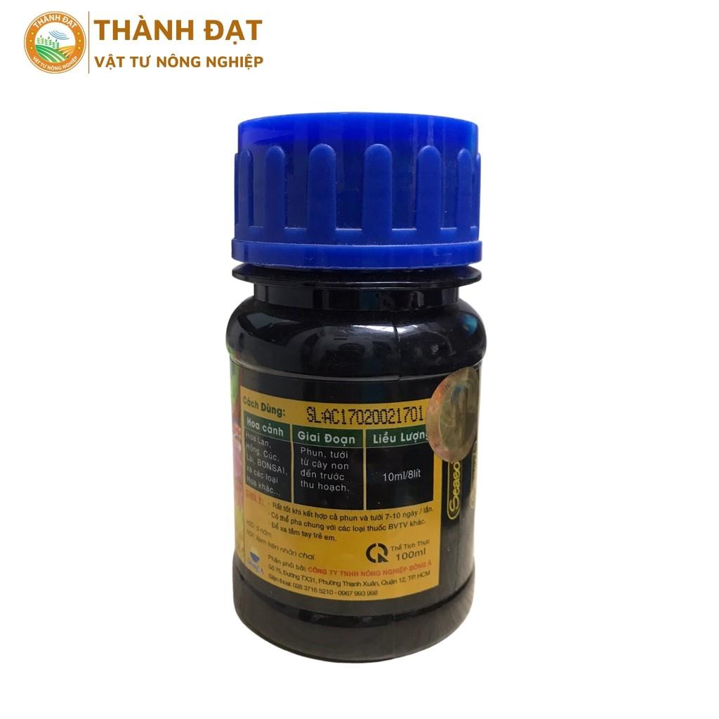 Phân bón lá đa trung lượng nhập khẩu từ úc giúp bung rễ bật mầm lọ 100ml