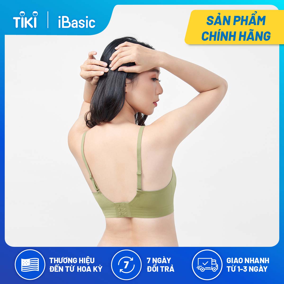 Áo Ngực Mút Mỏng Không Đường May Phom T-Shirt iBasic BRAW075