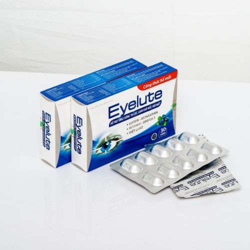 Viên uống bổ mắt hỗ trợ tăng cường thị lực, giảm khô mắt, mỏi mắt - EYELUTE