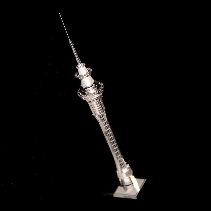 Mô Hình Lắp Ráp 3d Tòa tháp Sky Tower