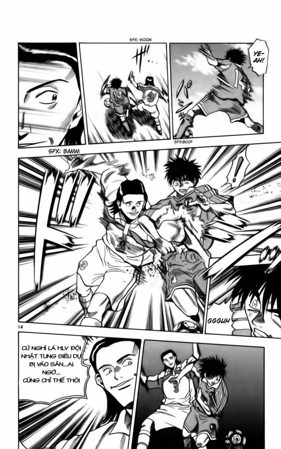 vũ điệu trên sân cỏ - fantasista chapter 64 14