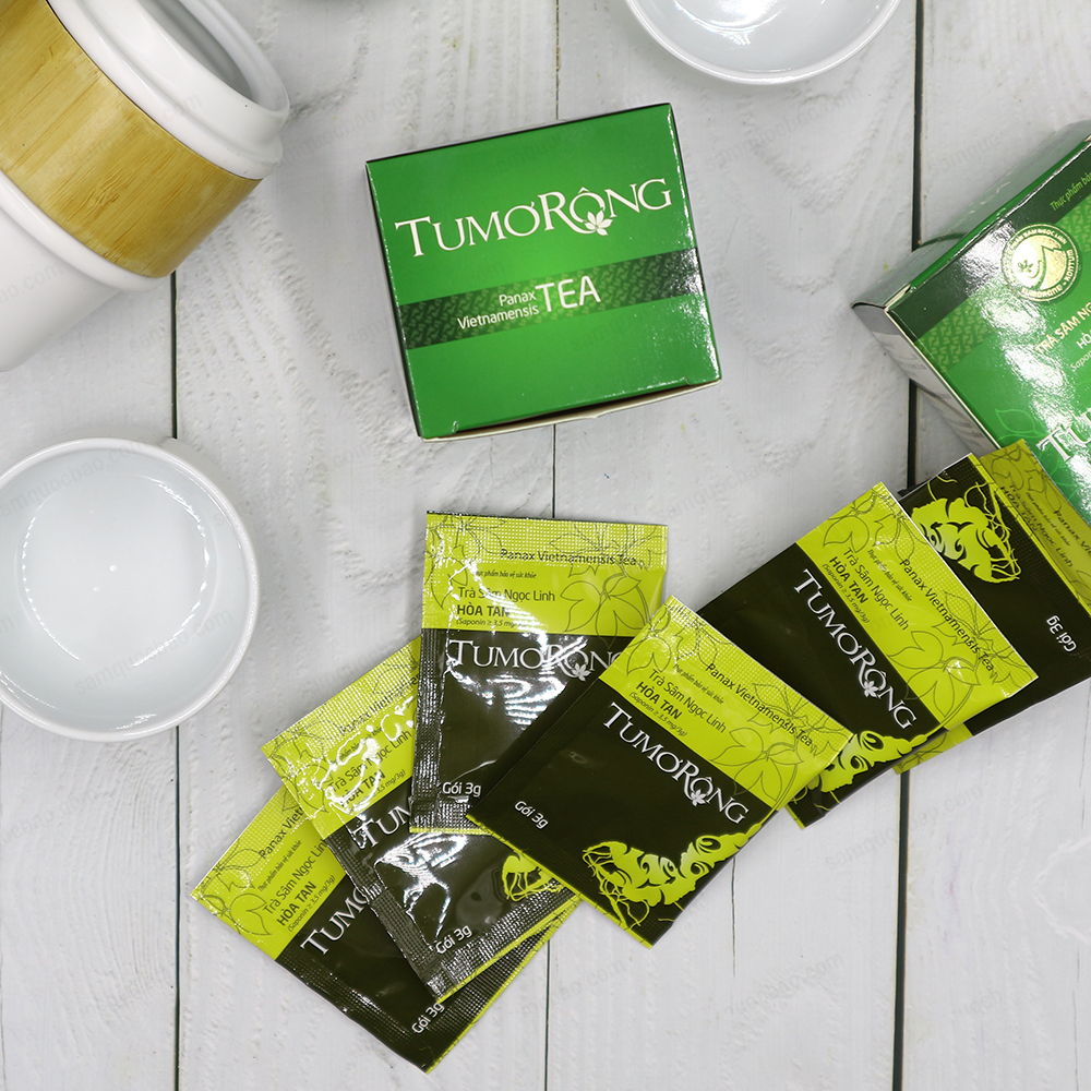 Trà Sâm Ngọc Linh hòa tan Tumorong - Hộp 30g