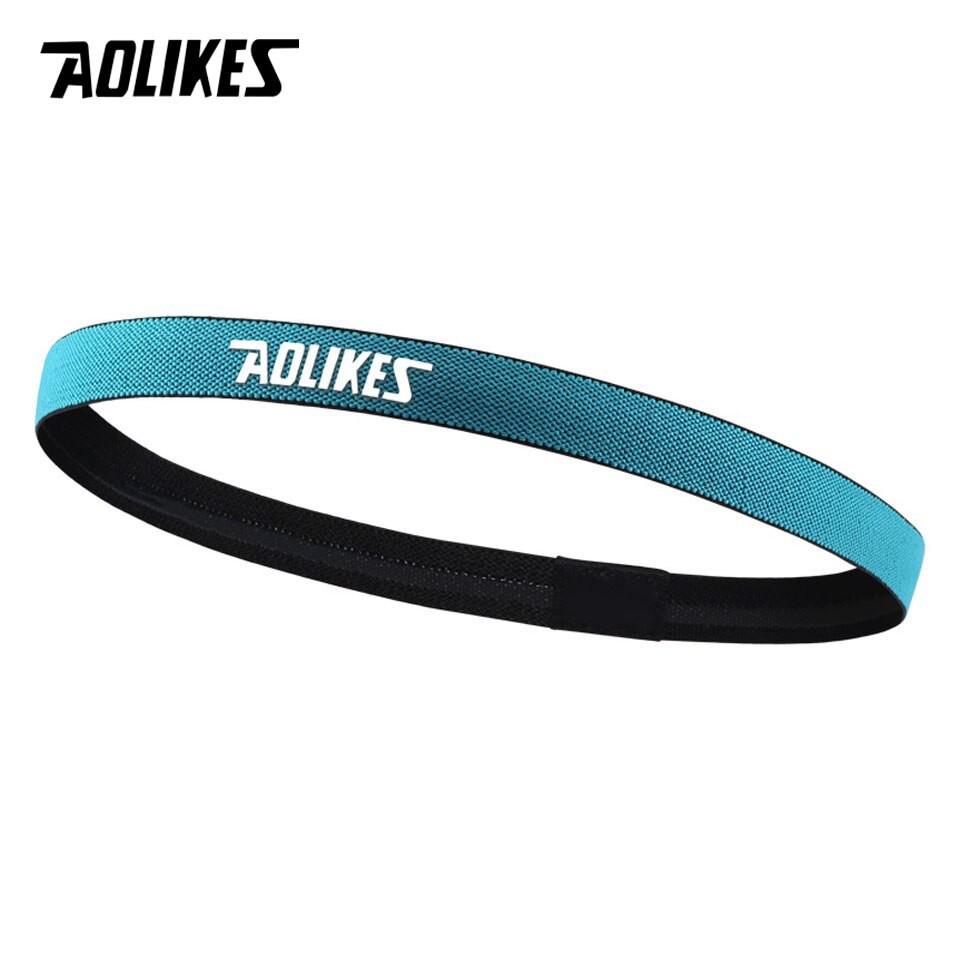 Băng trán, băng đô thể thao AOLIKES A-2101 thiết kế thời trang chặn mồ hôi sport anti-slip sweatband chinhhang