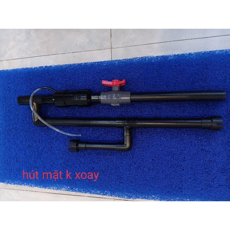 OVERFLOW chống tràn bể cá phiên bản mới mặt hút xoay