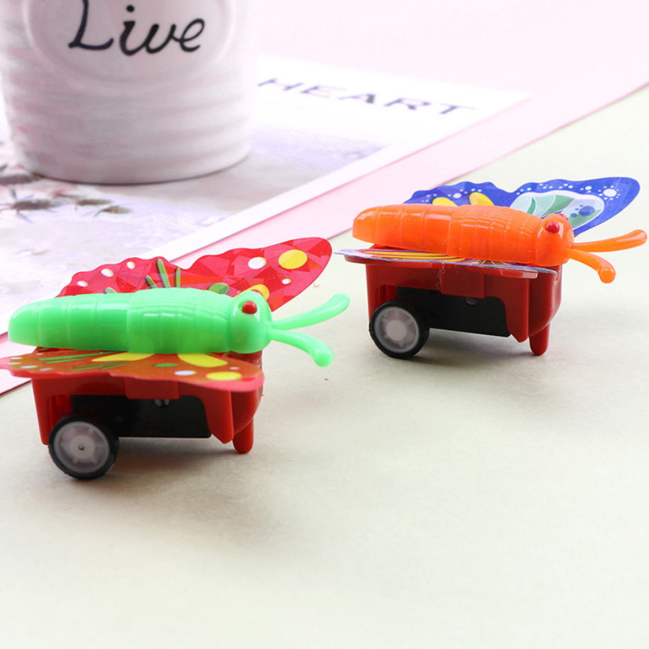 Bộ 09 xe ô tô chạy trớn bánh đà hình Bướm