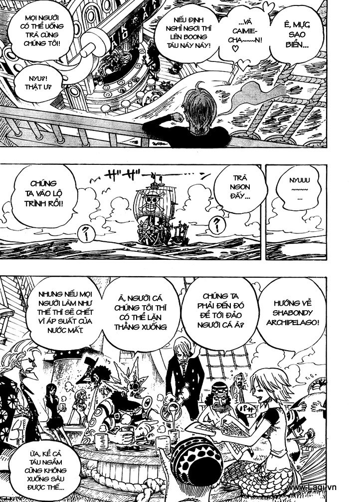 One Piece Chapter 496 - Trang 9