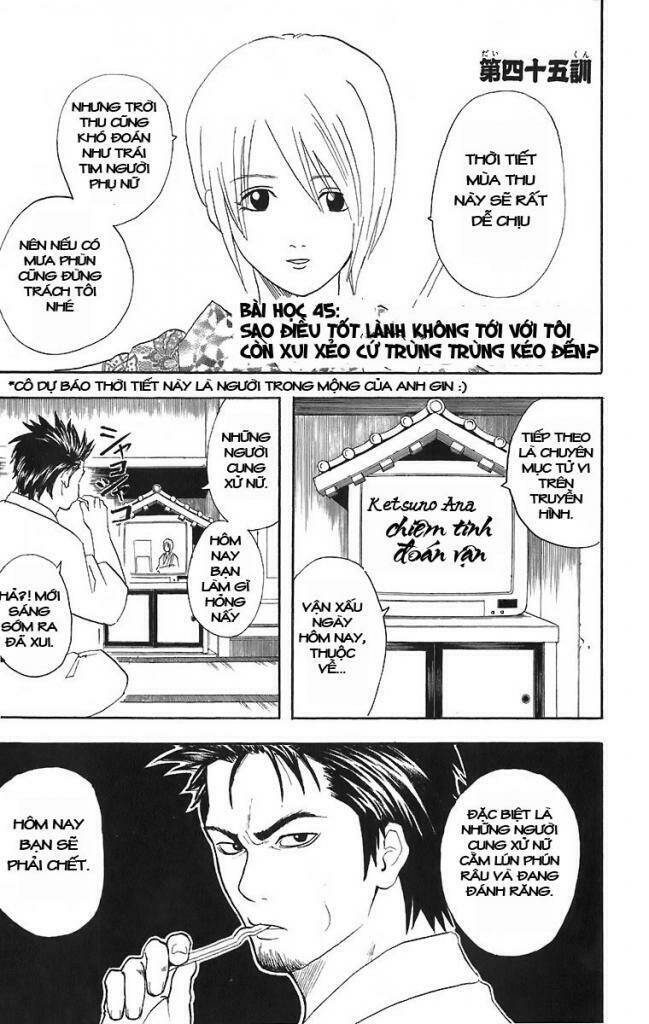 gintama - linh hồn bạc chapter 45 1