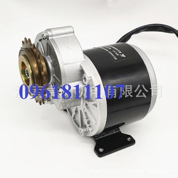 Motor giảm tốc đầu liếp dành cho sên xe đạp