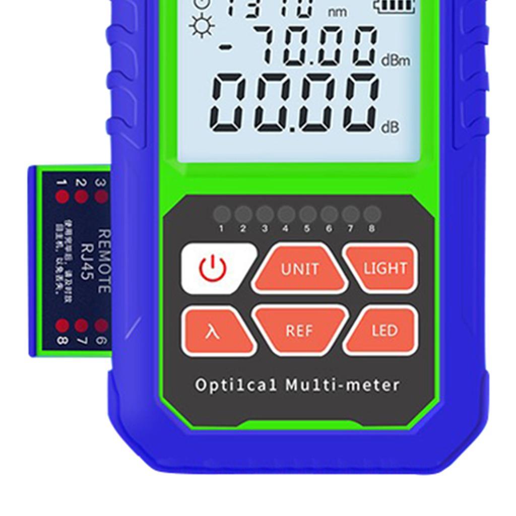 All-in-one Fiber Optic Power Meter & LED lighting Function Support SC/FC/ST