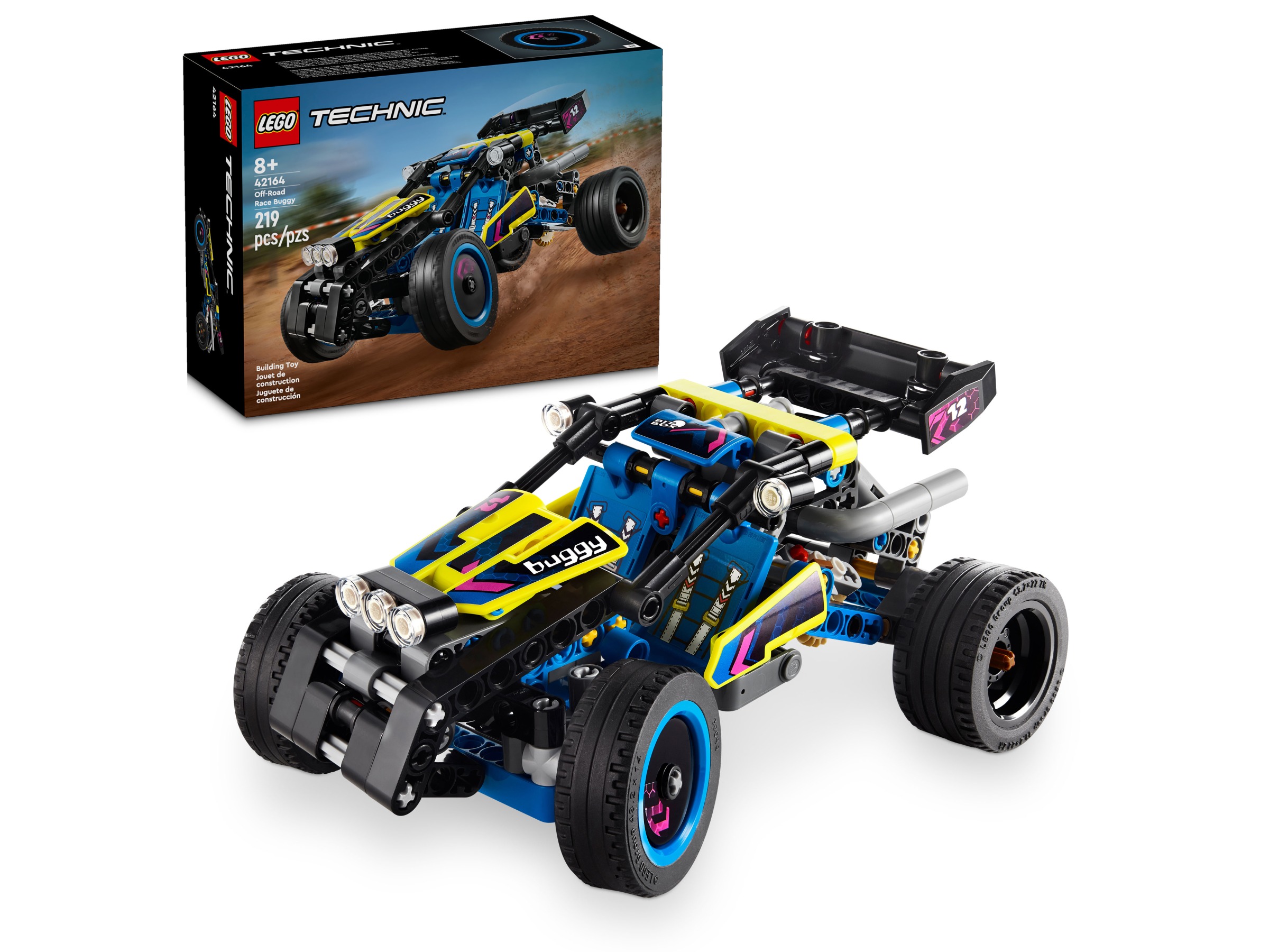 Đồ Chơi Lắp Ráp Xe Đua Vượt Địa Hình - Off-Road Race Buggy - Lego Technic 42164 (219 Mảnh Ghép)