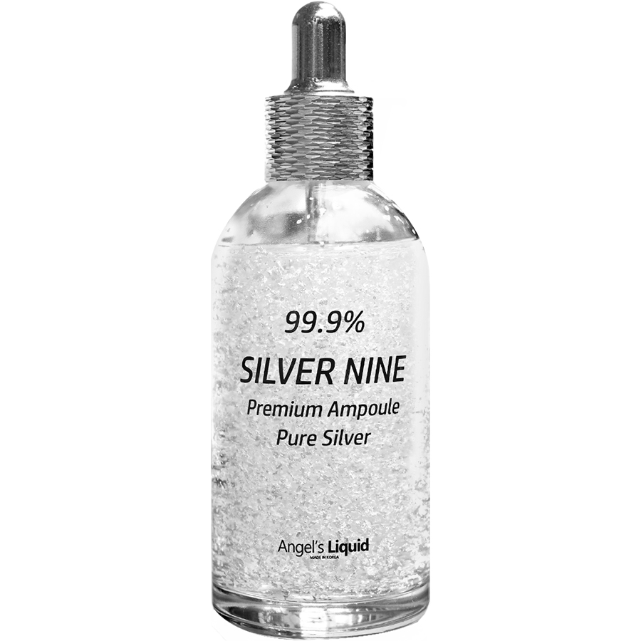 Tinh Chất Tái Tạo Da Sáng Mịn, Ngừa Lão Hóa Tinh Chất Bạc Angel's Liquid 99.9% Silver Nine Premium Ampoule 100ml (Tặng Kèm Sữa Rửa Mặt Bergamo 150ml Bất Kì)