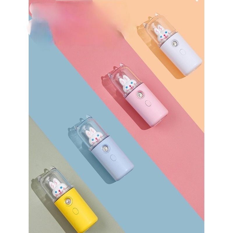 Dễ Thương Máy Phun Sương Tạo Độ Ẩm Cho Da Mặt Thiết Kế Nhỏ Gọn Sạc Usb Tiện Dụng