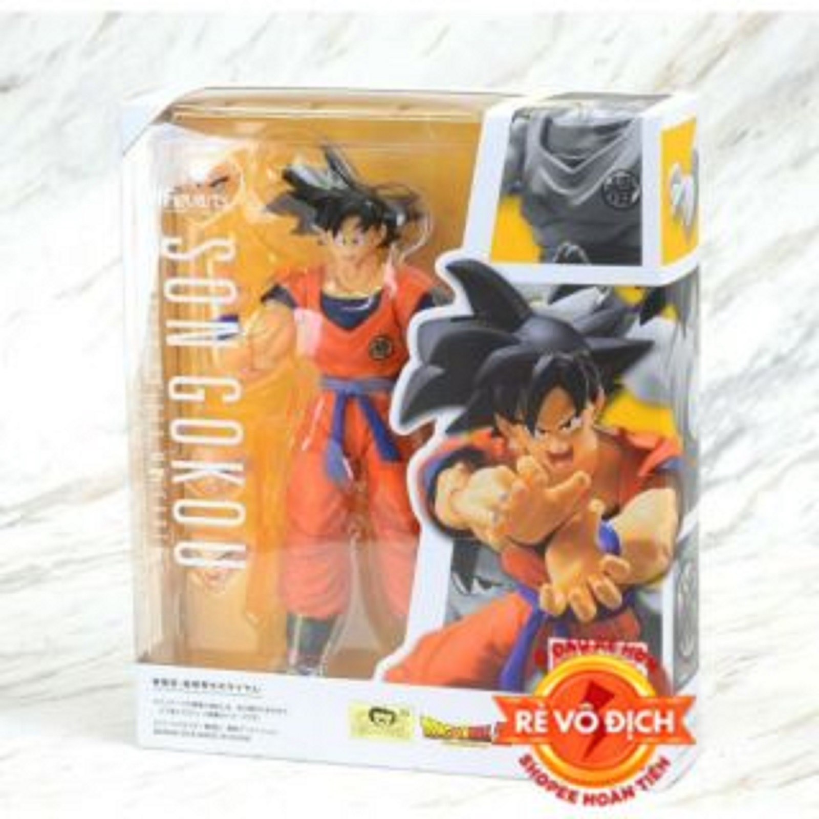 Mô hình khớp cử động Songoku SHF cao 15cm