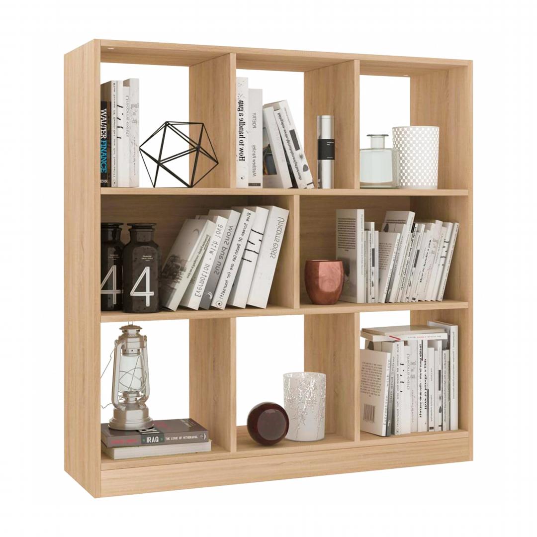 Giá sách gỗ nhỏ tiện dụng cho gia đình SMLIFE Bram