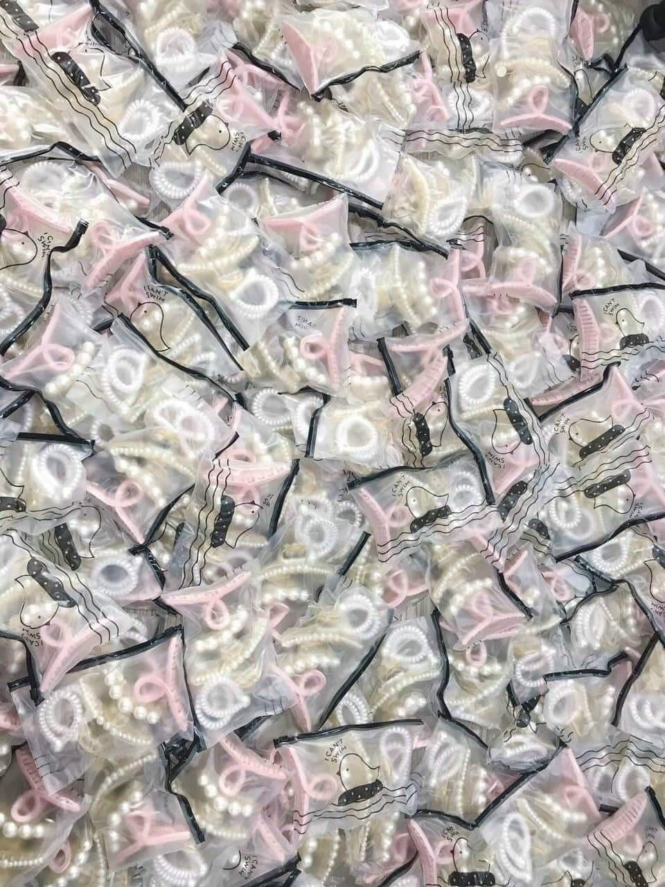 Sét kẹp tóc ngoặm 5 món hàng đẹp