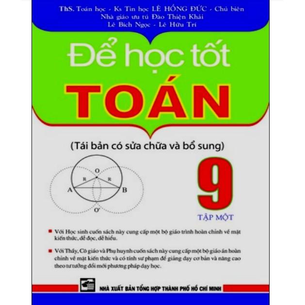 Sách - Để Học Tốt Toán Lớp 9
