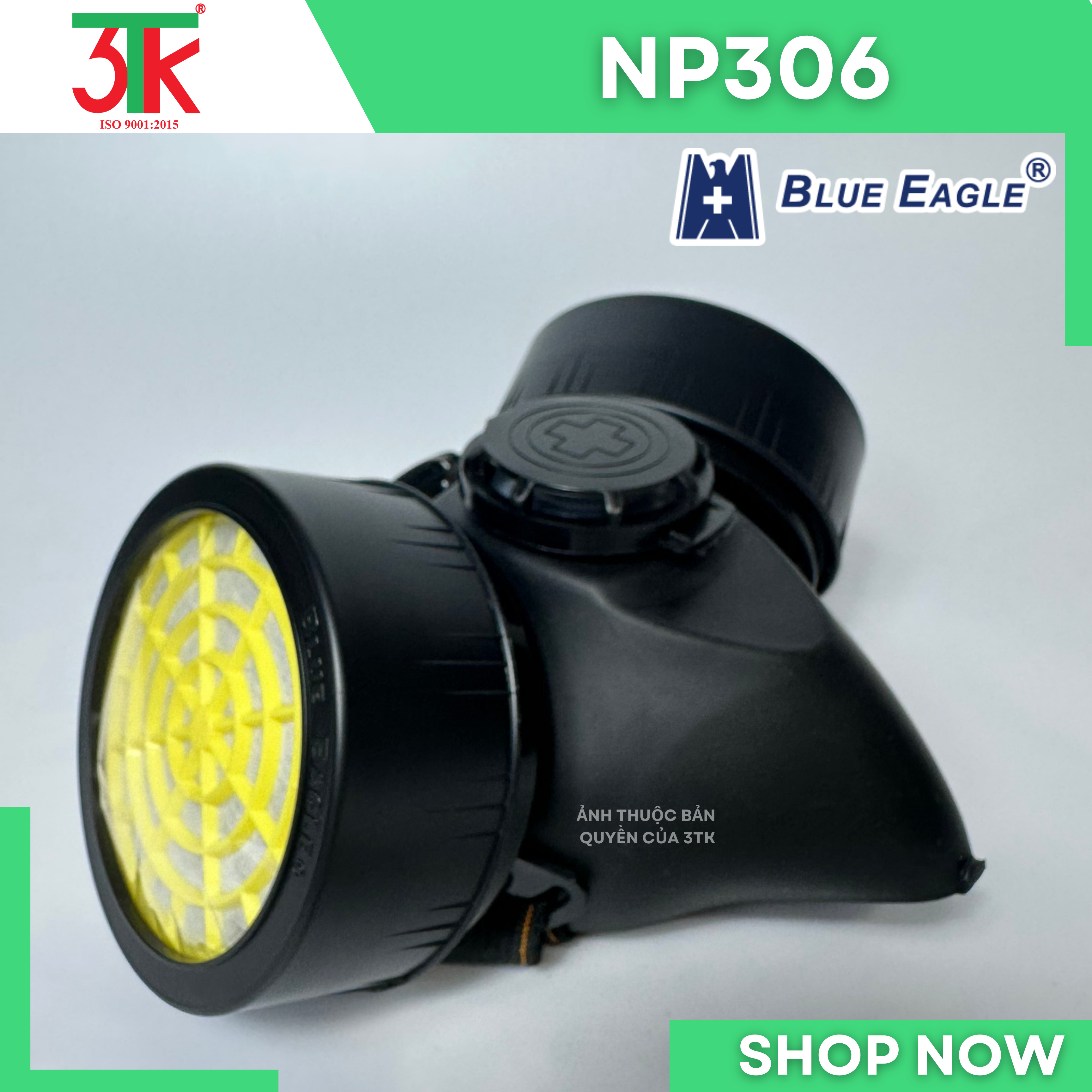 Mặt nạ phòng độc Blue Eagle NP306