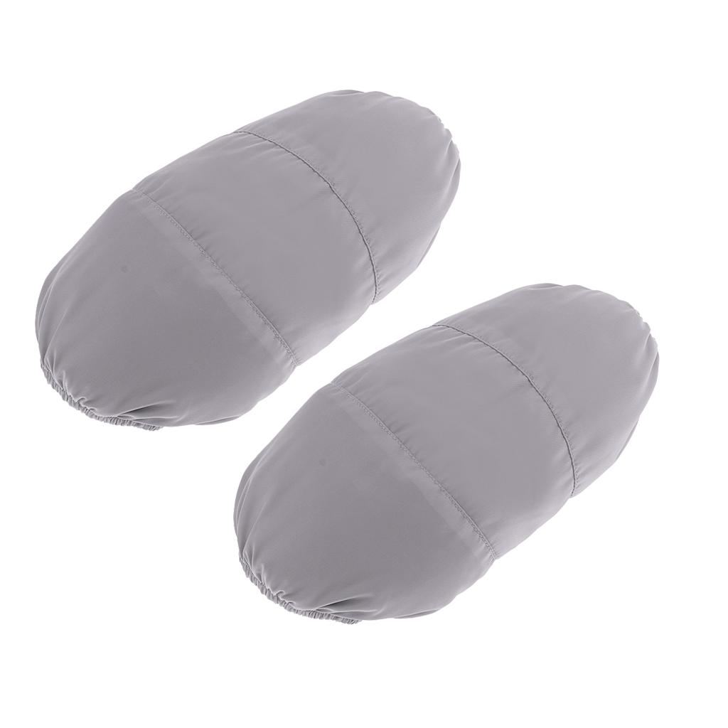Adjustable Down Knee Pads Windproof Warm Cycling Knee Support Sleeve Silver