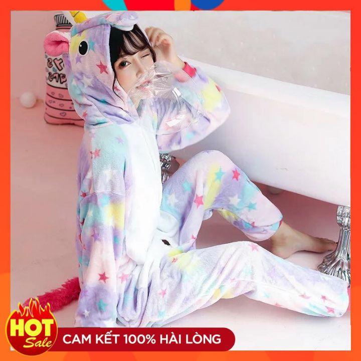 Bộ Đồ Thú Unicorn Star - Bộ đồ thú Unicorn Sao Người lớn
