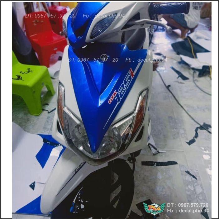 Tem rời Luvias Trắng xanh  -1