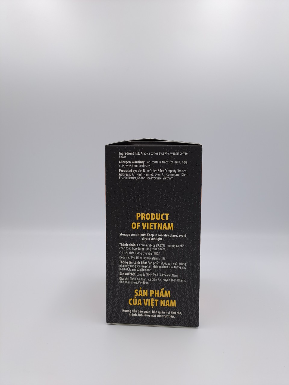 Cà phê phin giấy- cà phê hương Chồn 100gr