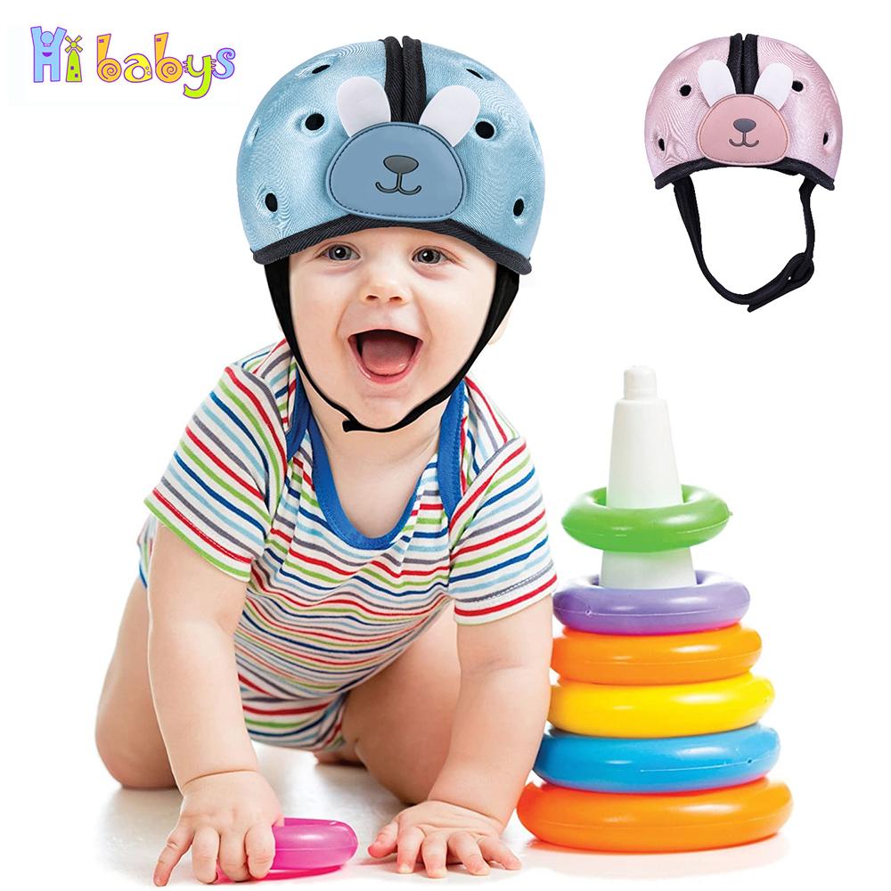 Nón Cho Bé An Toàn Mũ Bảo Hiểm Trẻ Em Đi Bộ Chống Va Đập Bảo Vệ Mũ Tập Đi Cho Bé Có Thể Điều Chỉnh Đầu An Ninh & Bảo Vệ Cho Bé Trai Bé Gái