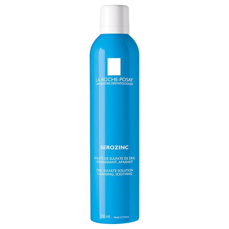 Combo Xịt Khoáng Dành Cho Da Dầu, Da Mụn La Roche Posay Serozinc (300ml) + Nước Tẩy Trang Và Làm Sạch Sâu 100891151 (50ml)