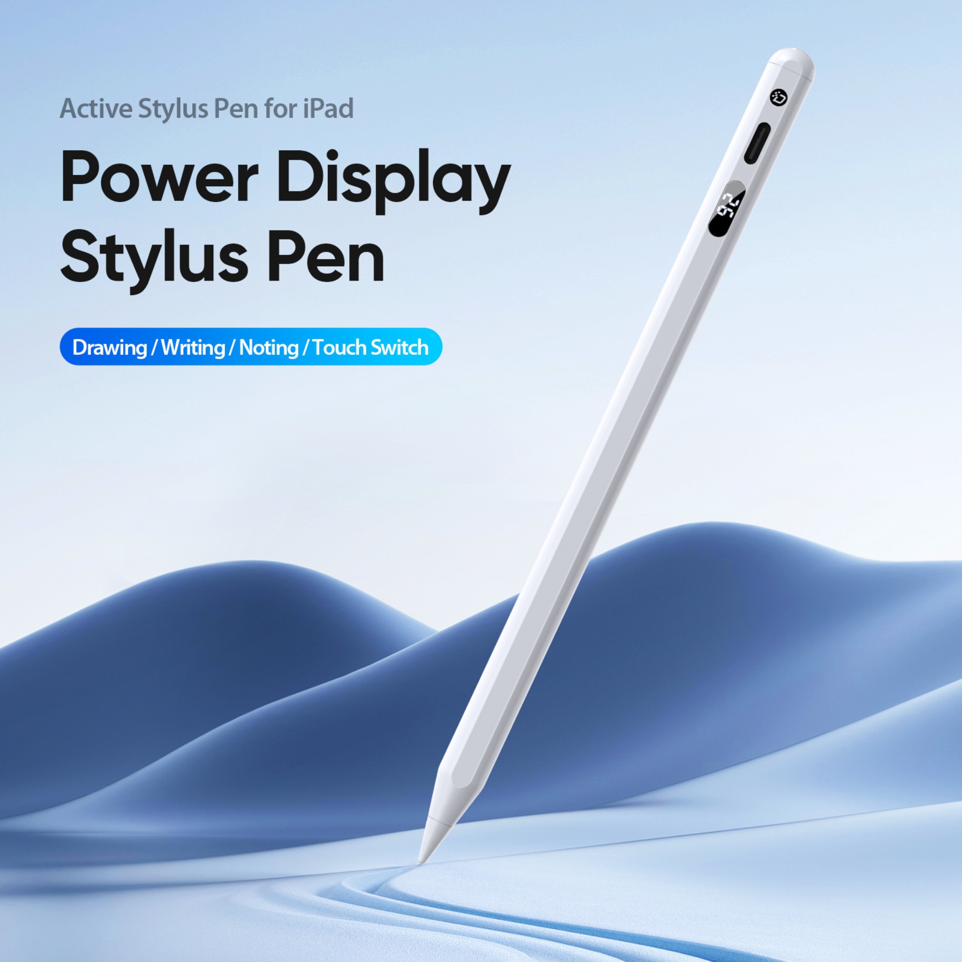 Bút cảm ứng Dux Dicis SP-02 Stylus Pen Dành Cho iPad Pro, iPad Air, iPad Mini, iPad Gen 6,7,8,9,10 - HÀNG CHÍNH HÃNG