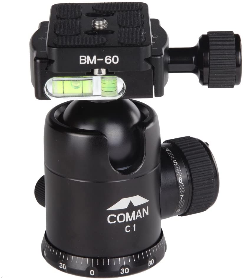 Đầu ball head máy ảnh Coman C1, Hàng chính hãng